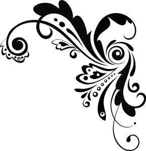 #Naklejka na ścianę Ornament 67