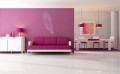 Minimalistyczna dekoracja ścienna z motywem pióra