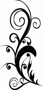 #Naklejka ścienna Ornament 95