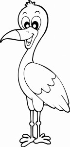 #Naklejka ścienna dla dzieci Ptak 69