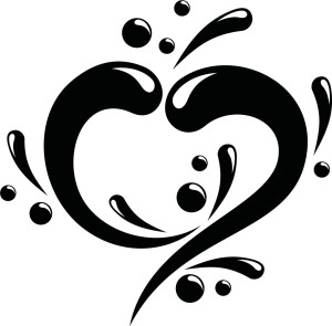 Naklejka na ścianę Plusk Wody 47