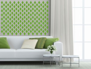 #Skandynawskie naklejki ścienne Romby