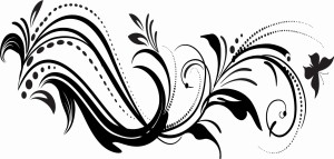 #Naklejka na ścianę Ornament 14