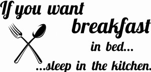 #Napis na ścianę do kuchni 94