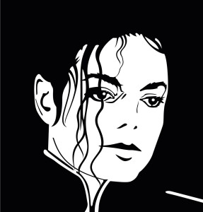 #Naklejka na ścianę Michael Jackson 26