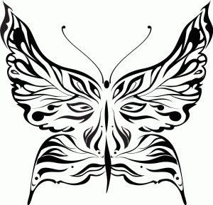 Naklejka ścienna Motyl 59