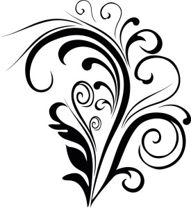 #Naklejka na ścianę Ornament 93