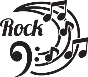 #Naklejka na ścianę Nuty 8