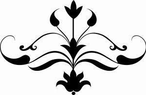 #Naklejka na ścianę Ornament 38