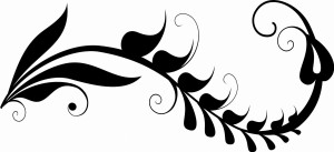 #Naklejka na ścianę Ornament 54