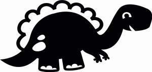 #Naklejka na ścianę dla dzieci Dinozaur 8