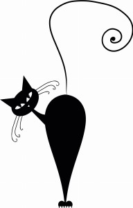 #Naklejka ścienna Kot 34