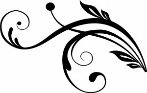 #Naklejka na ścianę Ornament 47