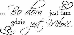 #Napis na ścianę do salonu 196