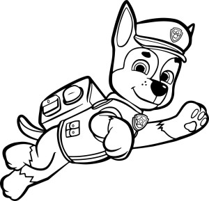 #Naklejka ścienna dla dzieci Psi Patrol 4