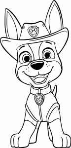 #Naklejka ścienna Traker Psi Patrol 33