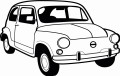 Naklejka ścienna samochód retro – dekoracja dla fana klasyki motoryzacji