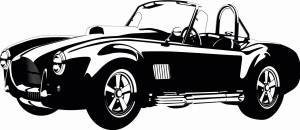Naklejka ścienna Roadster Legend 89