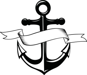 #Naklejka ścienna Kotwica 57