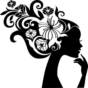 #Naklejka na ścianę do Salonu fryzjerskiego 26