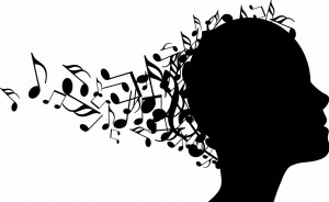 #Naklejka na ścianę Nuty 15