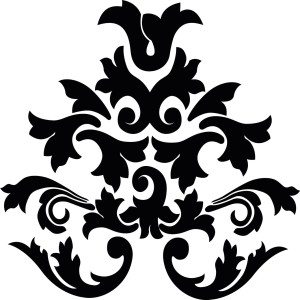 #Naklejka ścienna Ornament 45