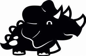 #Naklejka na ścianę dla dzieci Dinozaur 10