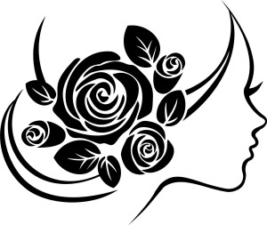 #Naklejka na ścianę do salonu fryzjerskiego 4