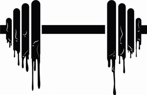 Naklejka na ścianę do siłowni 4