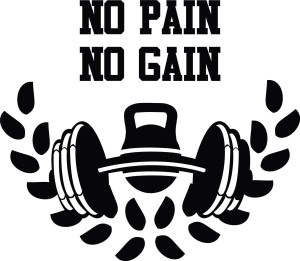 Naklejka na ścianę do siłowni 5