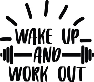 Naklejka na ścianę do siłowni 8