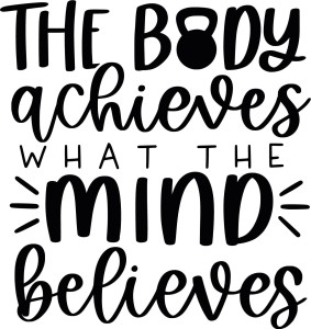 Naklejka na ścianę do siłowni 21