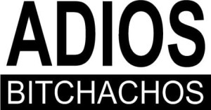 #Naklejka na auto ADIOS BITCHACHOS 120