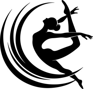 #Naklejka ścienna Tancerka 66