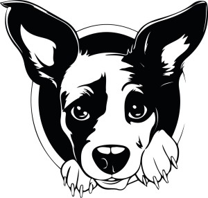 Naklejka ścienna BASENJI 82