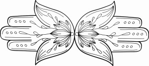 #Naklejka ścienna RĘKA FATIMY 2