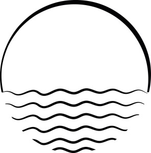 #Naklejka na ścianę fala 75