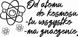 #Naklejka ścienna do pracowni fizycznej 259