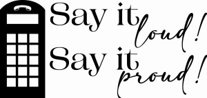 #Naklejka ścienna do sali języka angielskiego 261