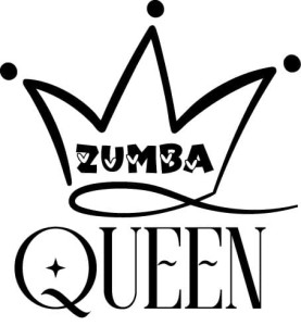 #Naklejka na auto ZUMBA QUEEN 156