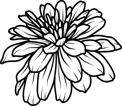 Naklejka ścienna kwiat – dekoracja ścienna w stylu nowoczesnym