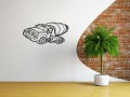 Naklejka na ścianę dla dzieci – auto budowlane betoniarka