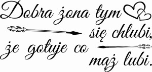 #Naklejka na ścianę z napisem do kuchni 102