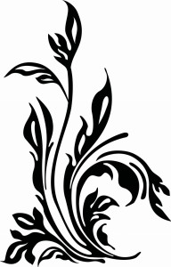 #Naklejka na ścianę Ornament 32