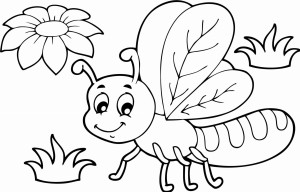 #Naklejka na ścianę dla dzieci Ważka 39