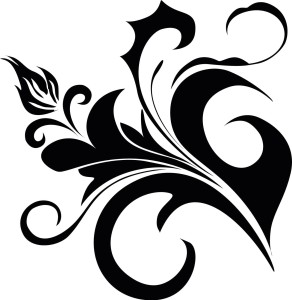 #Naklejka na ścianę Ornament 91