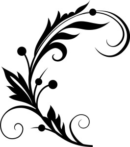 #Naklejka na ścianę Ornament 46