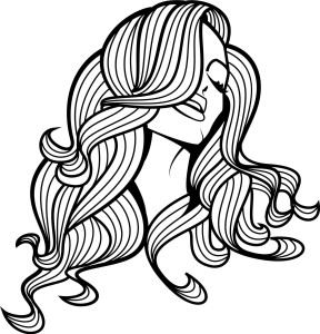 #Naklejka ścienna do salonu fryzjerskiego 23