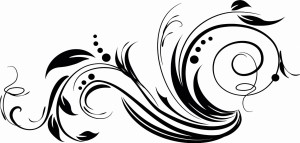 #Naklejka ścienna Ornament 47