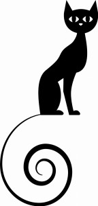 #Naklejka na ścianę Kot 26